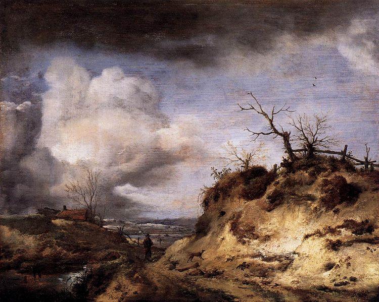 Philips Wouwerman Path through the Dunes china oil painting image